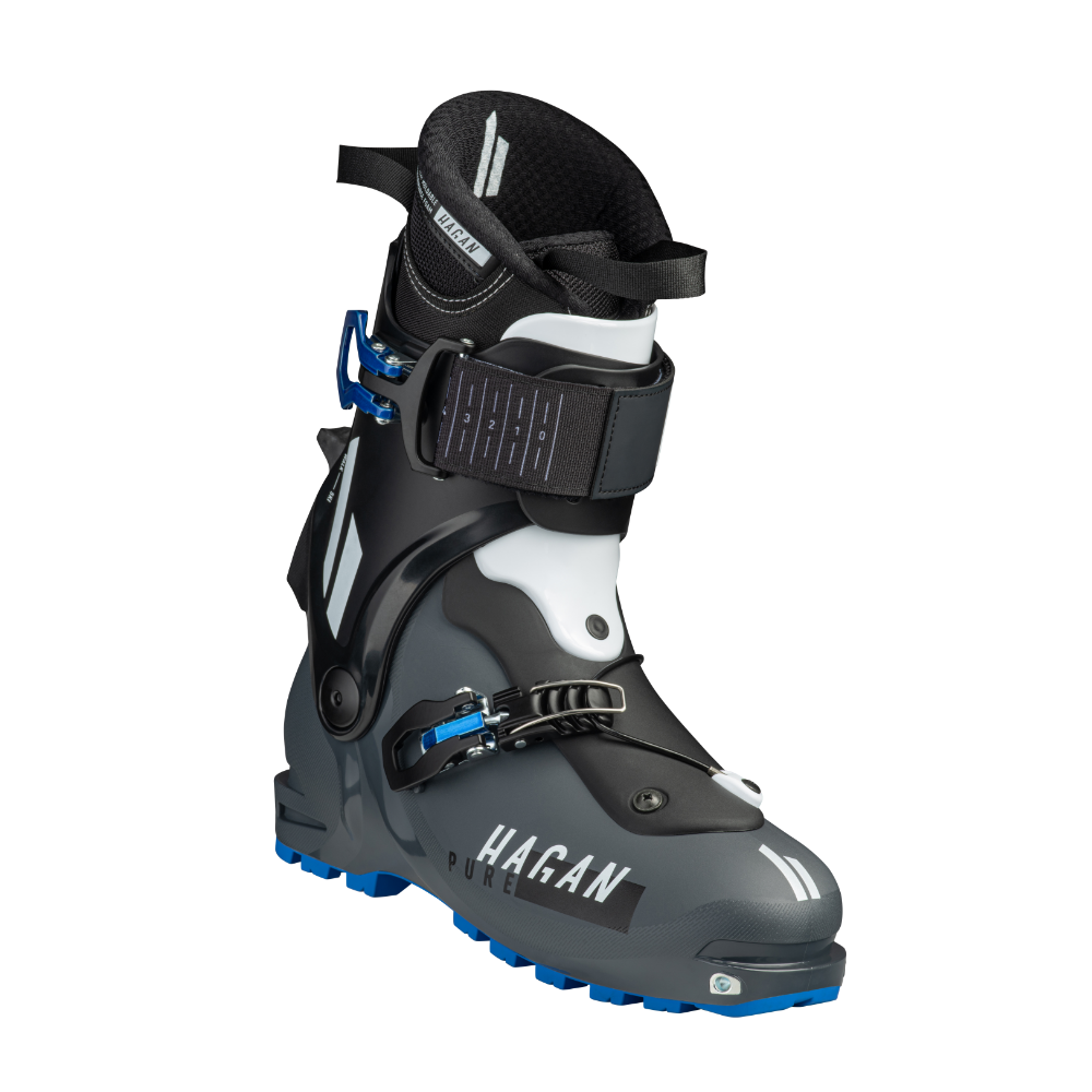 Lyžiarky HAGAN PURE ant/blk/blue m.260