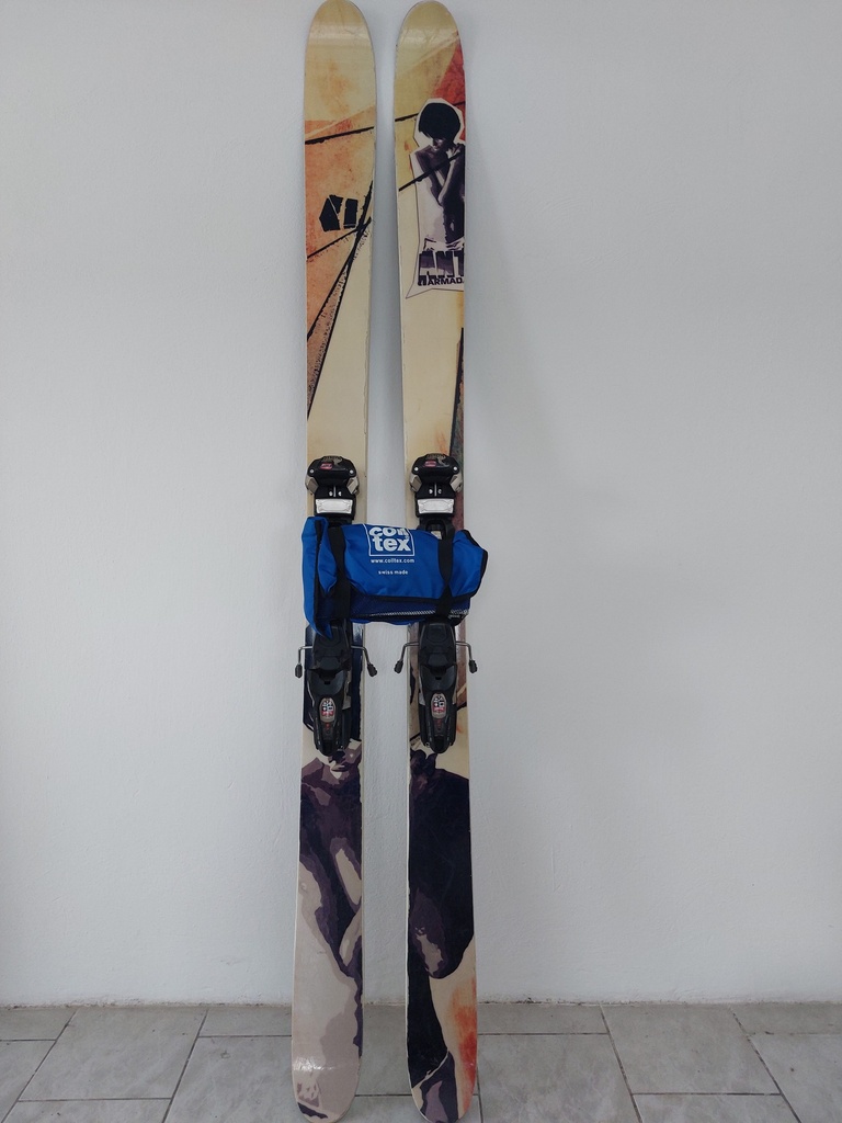 Skialp set testovací, lyže Armada + Marker Duke + pásy Colltex