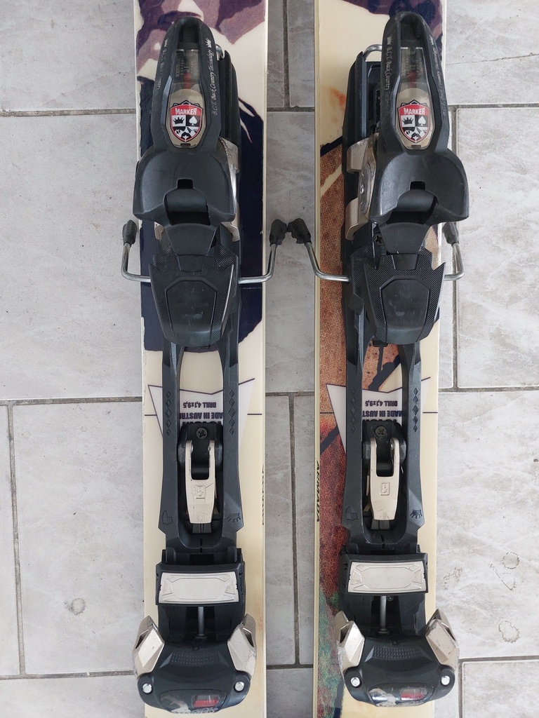 Skialp set testovací, lyže Armada + Marker Duke + pásy Colltex