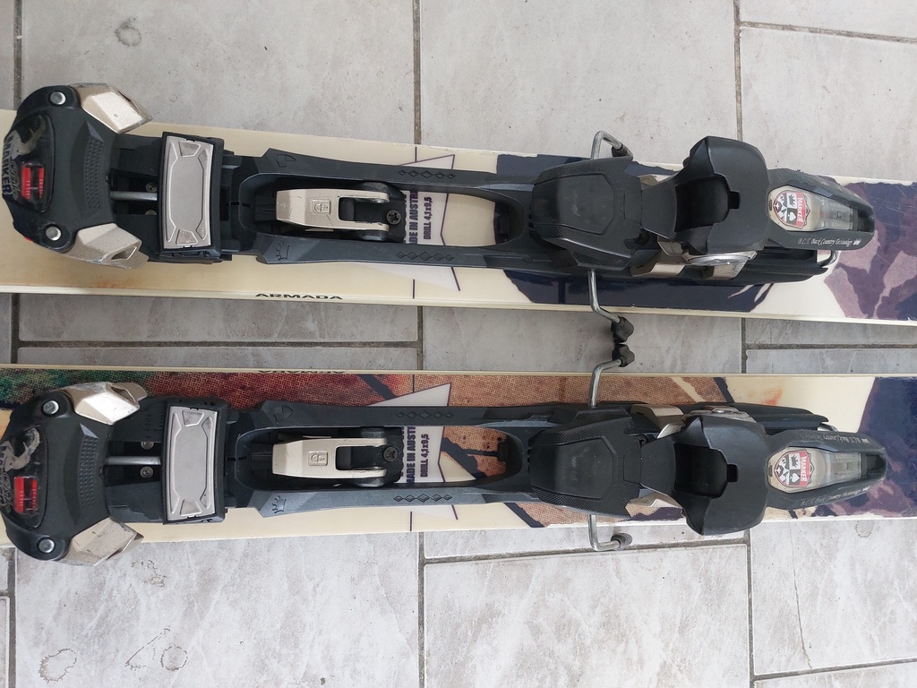 Skialp set testovací, lyže Armada + Marker Duke + pásy Colltex